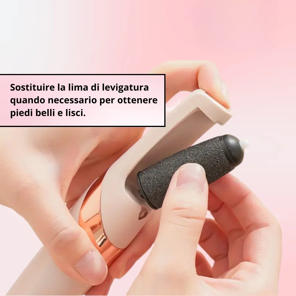 Lima Elettrica per la Rimozione dei Calli